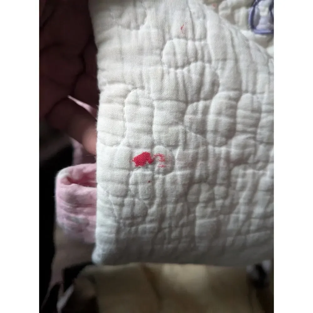 Shabby Cottage Chic Ballerina Bedspread Quilt Full/ Queen